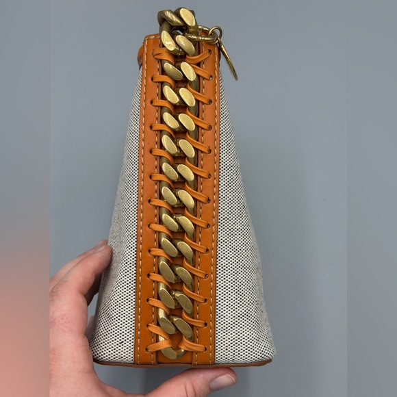 Stella McCartney Frayme Bucket Canvas Bag with Strap - Picture 7 of 14